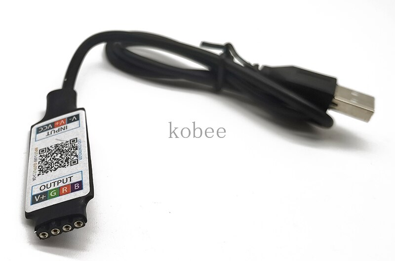 Mini USB RGB Bluetooth Controller DC5V 12V 24V Music Bluetooth LED Controller Light Strip Controller For 5050 2835 RGB LED Strip