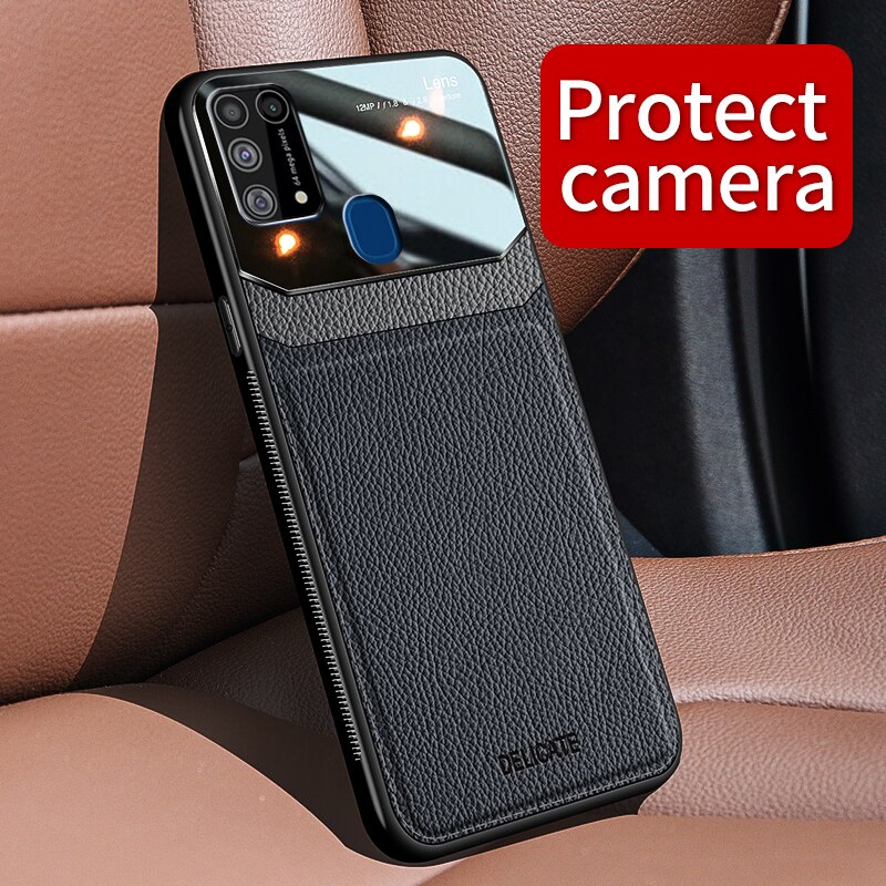 Чехол honor 9a przypadku skóry pleksi pokrywa ochronna dla huawei honor 9a coque fundas honor9a xonor 9a a9 moa-lx9 6.3''