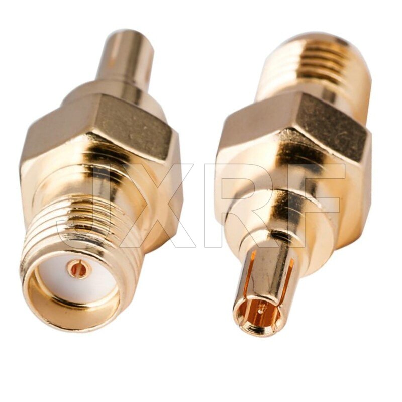 1PCS SMA To SMA SMB MCX MMCX CRC9 TS9 male female Adapter RF Connector: No 18-1PCS
