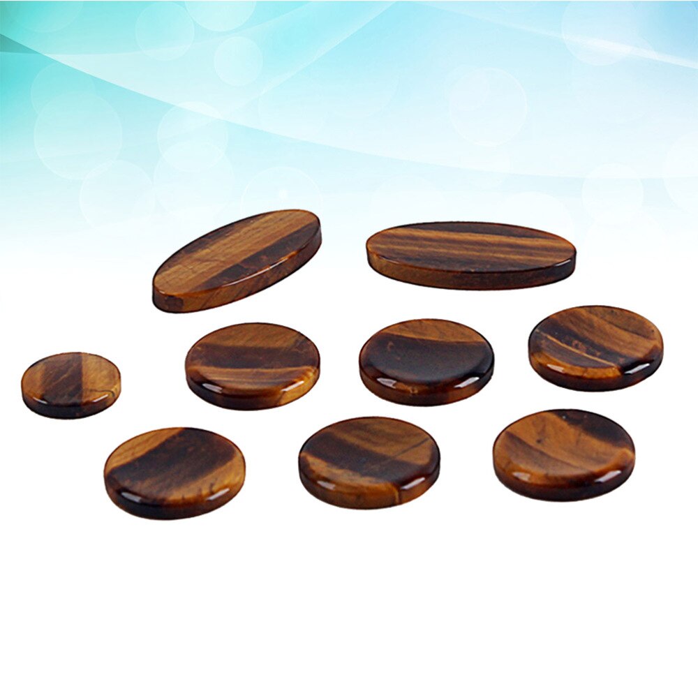 9-Piece Saxophone Key Button Inlays Set - Shell Material - For Alto, Tenor, Soprano Saxophones
