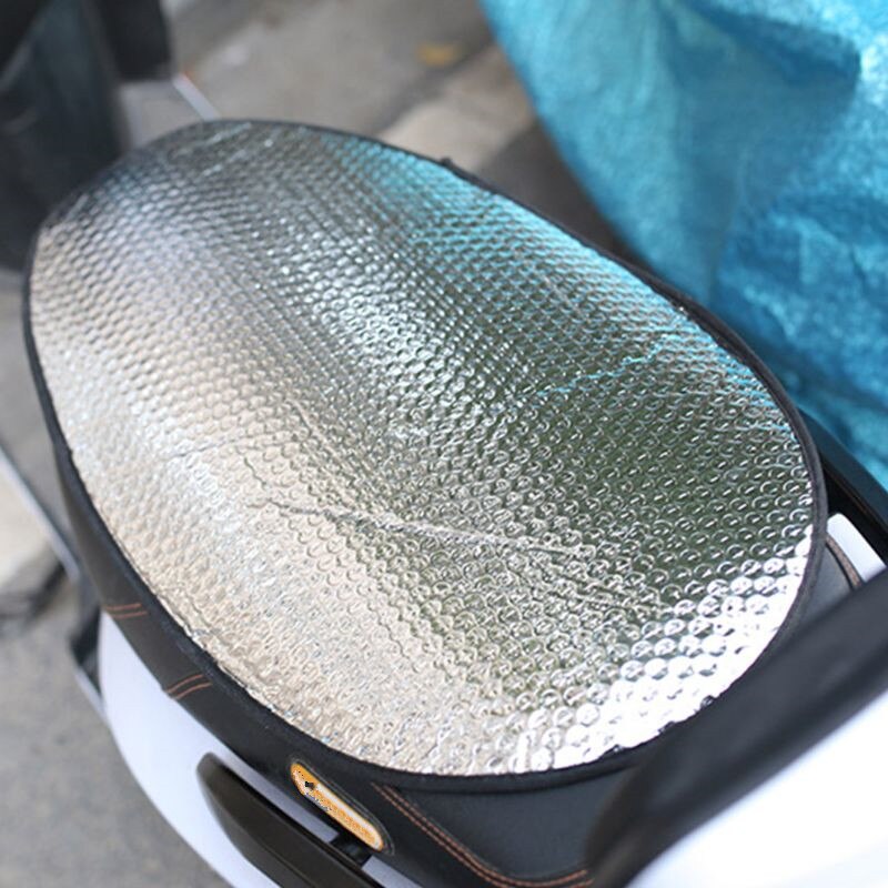 Motorsykkel seteputedeksel universelt regntett soltett varmeisolering montering luftpute motorsykkel sete beskyttelse tilbehør