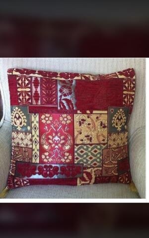 Turkish Ottoman Style Cushion Pillow Cover 17 "x 17"