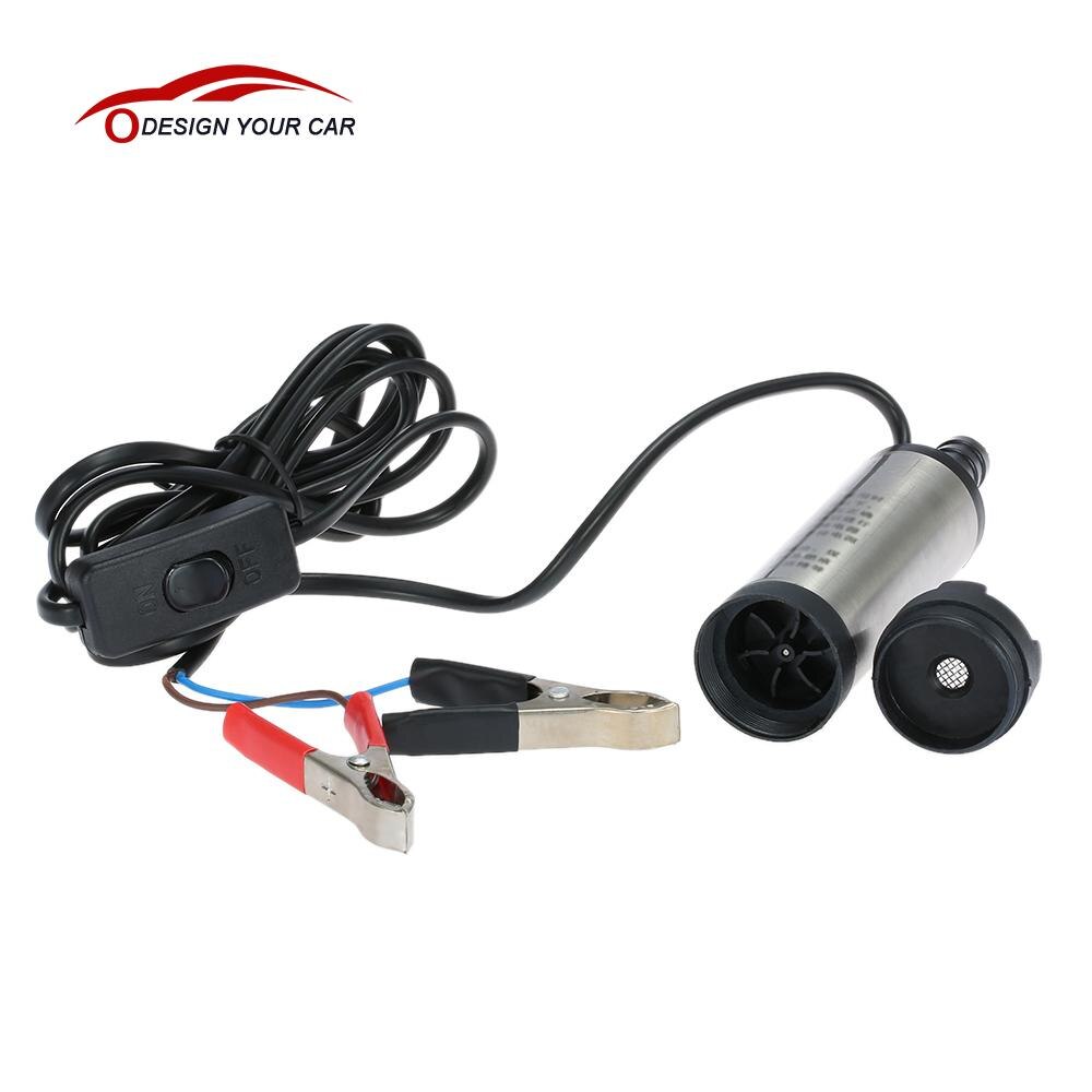 Oil Liquid Diesel Fuel Water Pump 12V Transfer Pump Water Oil Fluid Refuel