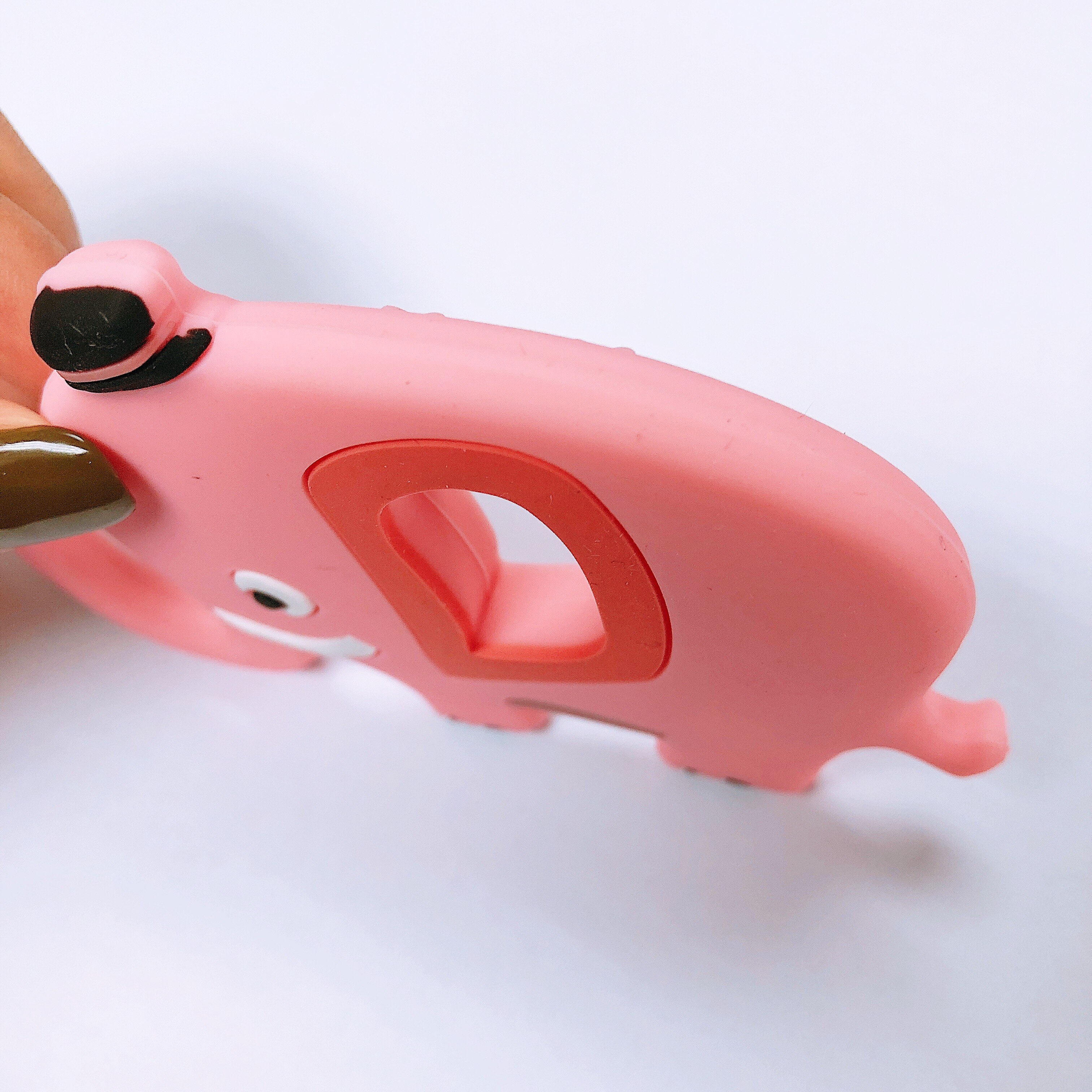 silicone bambino Massaggiagengive-BPA-libero infantile Massaggiagengive con facile Da Tenere design e Strutturato Lato Posteriore per il Massaggio e Lenire il Mal di