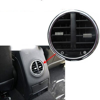 for AC air outlet Car Auto Chrome Front Air Vent Outlet For JAC J3 J3S Turin Cold and warm air outlet: 1pc