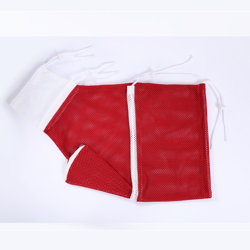 Upgraded Cat Bath Bag Nylon Mesh Breathable Pet Grooming Bag Anti Scratch Bags Nail Trimming Injecting Tool for Pets Cats: 3 red white