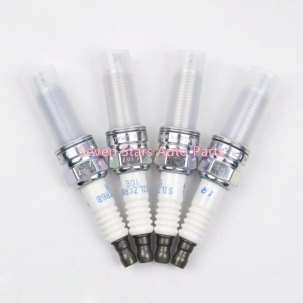4 PCS 18855-10060 LZKR6B-10E Iridium Spark Plug for Hyundai ix20 i30 Elantra Kia Soul Cee'D 1885510060 LZKR6B10E