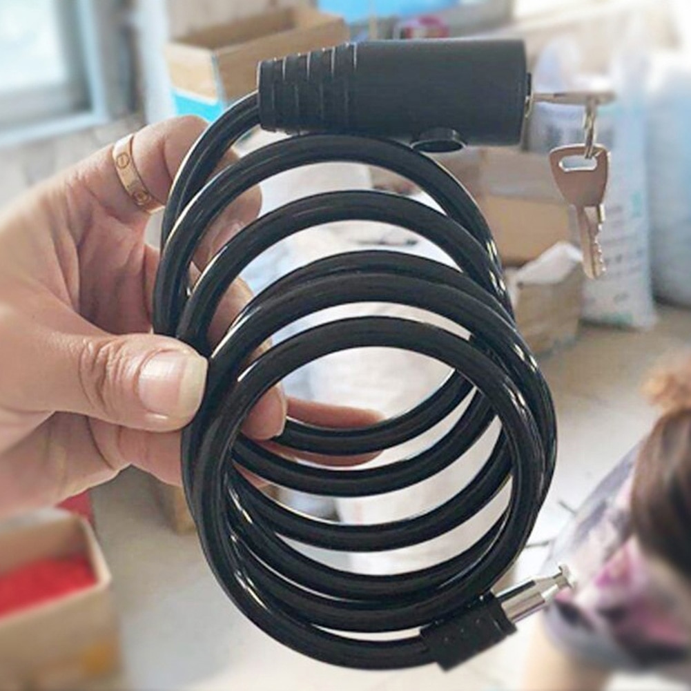 Candado de seguridad antirrobo para casco de motocicleta de 150cm