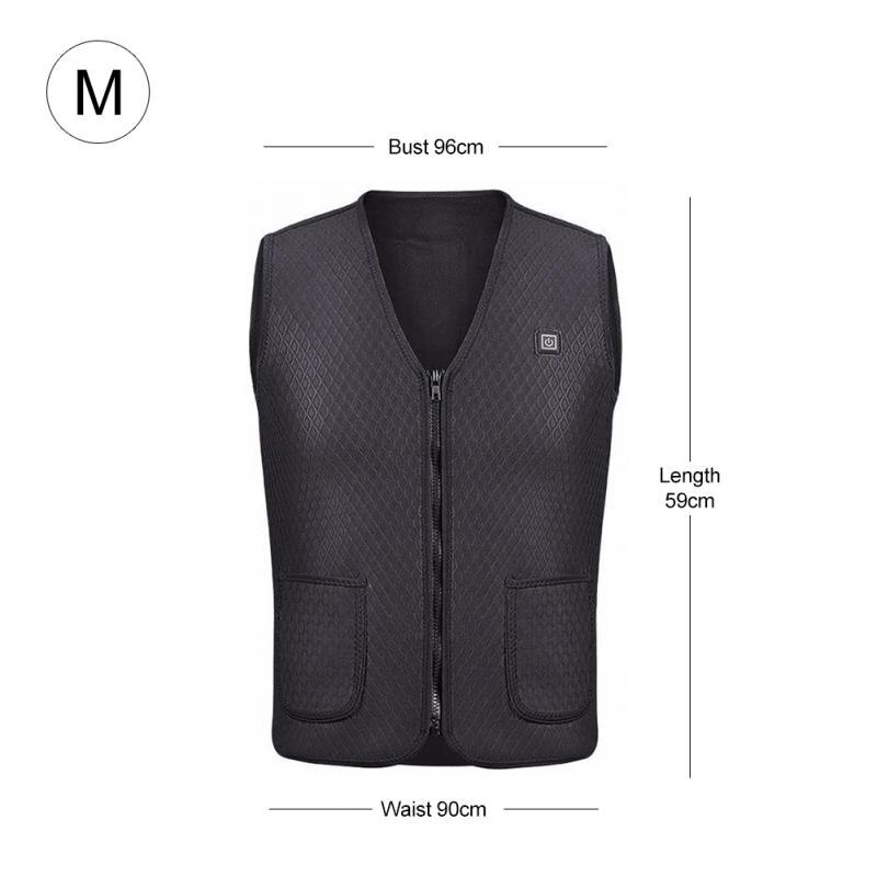 Veste chauffante à infrarouge pour femme, gilet en coton, Flexible, thermique, intelligent, pour l'extérieur, collection automne et hiver,: M