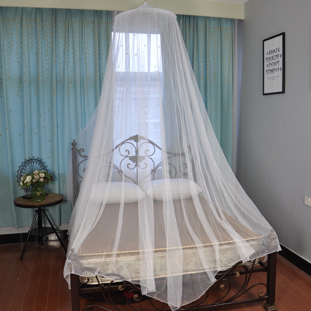 Princess Mosquito Net Canopy Encryption Dome Fly Insect Mesh Repellent Protection Single Entry Bed Decoration Home Supplies