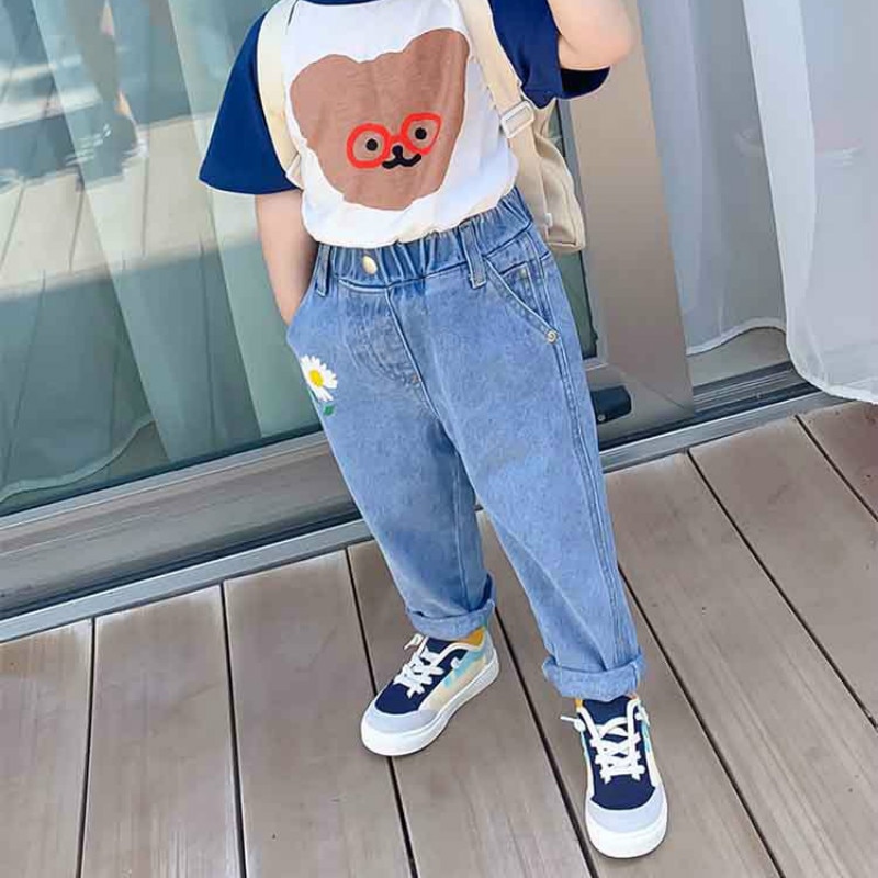 herbst Neue Mädchen Denim Hosen Kinder Jeans Trosu... – Vicedeal