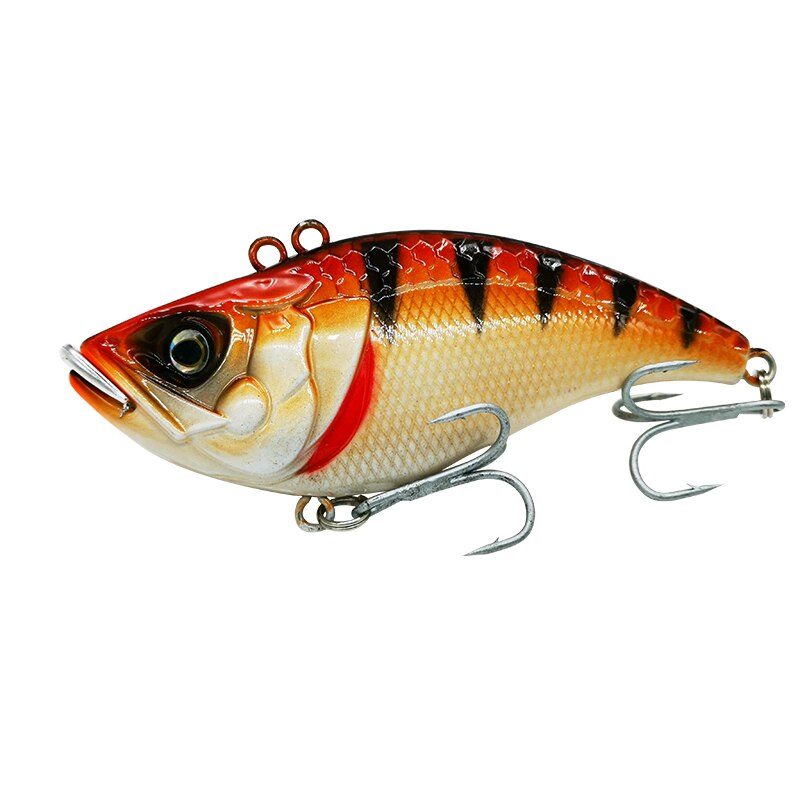 Longtour Megasonic vabration VIB lure Strike Pro Bass Fishing Deep CastingBait: Tiger skin