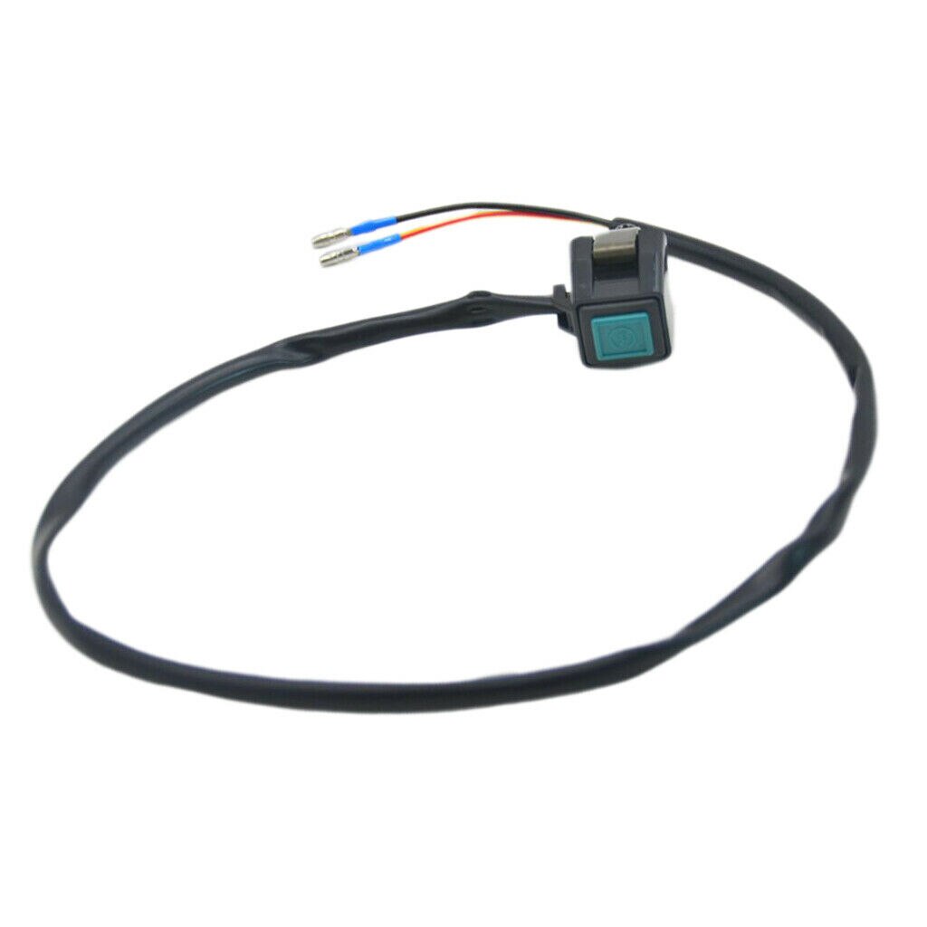 Replacement Horn switch Universal Motorcycle Button 7/8" On-Off Green Kill