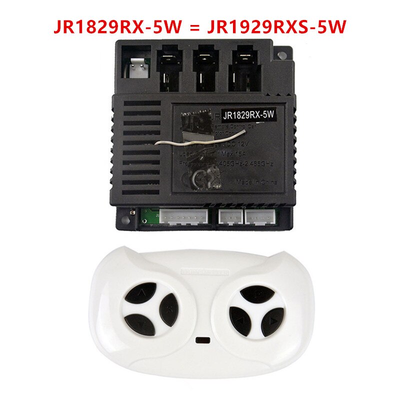 JR1829RX-5W Kinderen Elektrische Auto Bluetooth Afstandsbediening Ontvanger, JR1929RXS-5W Baby Auto Glad Start Ontvanger Controller: JR1829RX-5W SET 1