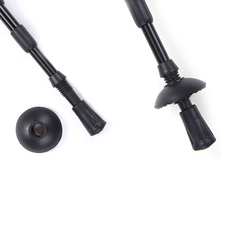 Bastones de 3 secciones, bastón plegable ajustable, muleta de Trekking, senderismo, YS-BUY