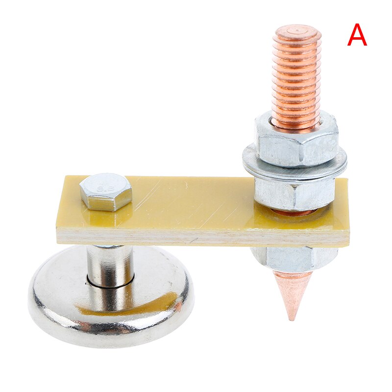 Metal Welding Magnet Had Magnetic Welding Support Ground Clamp Without Tail: A