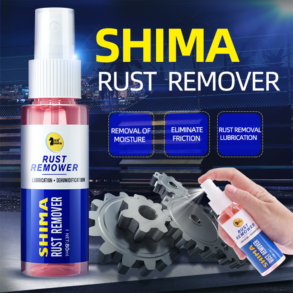 80ml Repairing Car Window Home Lubrication Eliminate Corrosion Maintenance Rust Remover Cleaning Spray Multifunction Universal