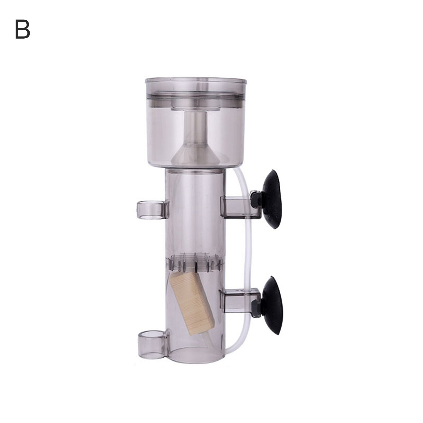 Separador de proteínas para acuario, filtro de oxígeno neumático para tanque de peces, Skimmer de agua de mar: B
