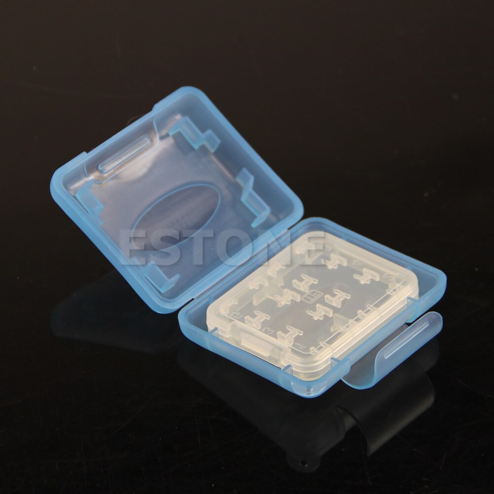 Nueva caja de plástico para Micro SD tarjeta de memoria TF caja de soporte para almacenamiento Protector para Micro SD/TF /SDHC/SDXC/MMC/MS producto tarjeta