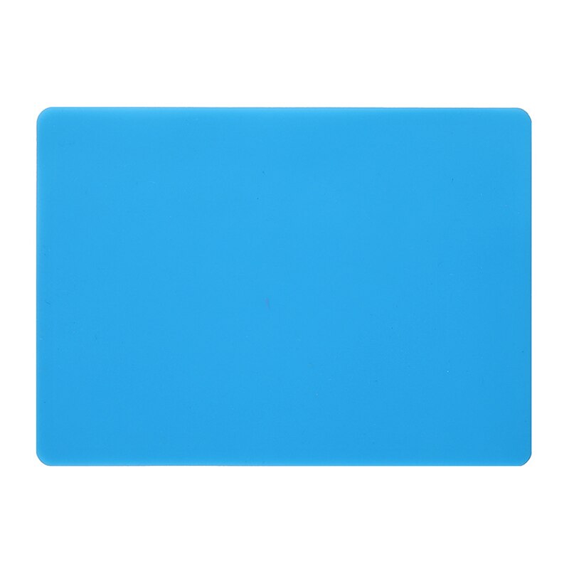 Large Silicone Sheet for Crafts Jewelry Casting Moulds Mat Premium Silicone Placemat Multipurpose Mat Nonstick TB: Blue / 40x30cm