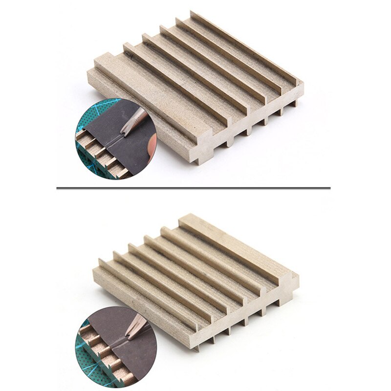 Double side Repair tool for Sharpening Knife Sharpeners Wide Shovel Cutting Leather Thinner Edge Skiving Tool Leathercraft