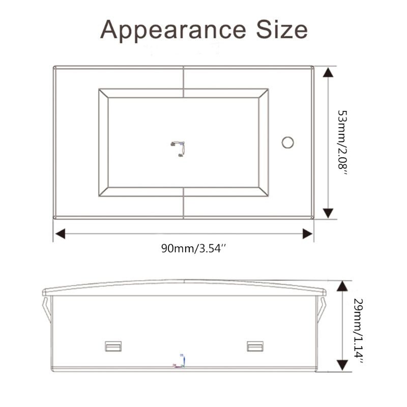 Digital Wattmeter DC 20A 2000W Power Panel Meter Monitor Power Energy Voltmeter