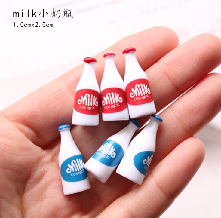 1/6 Dollhouse Miniature Bottle Water Coffee Cup Drink Play Kitchen for blyth Barbies Doll food Accessories: 6pcs style8