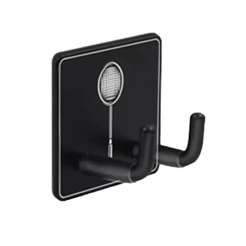 Wall Mounted Racket Holder Tennis Racket Holder Badminton Racket Holder Stainless Steel Wall Hook Storage: Default Title