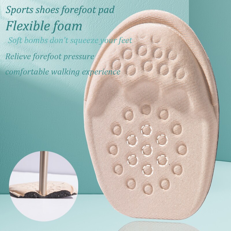 1 paar Einlegesohlen für Schuhe Einsätze Vorfuß Einsatz Sohle Kissen Reduzieren Schuh Größe Füllstoff Frau High Heels Schmerzen Relief Schuh pads