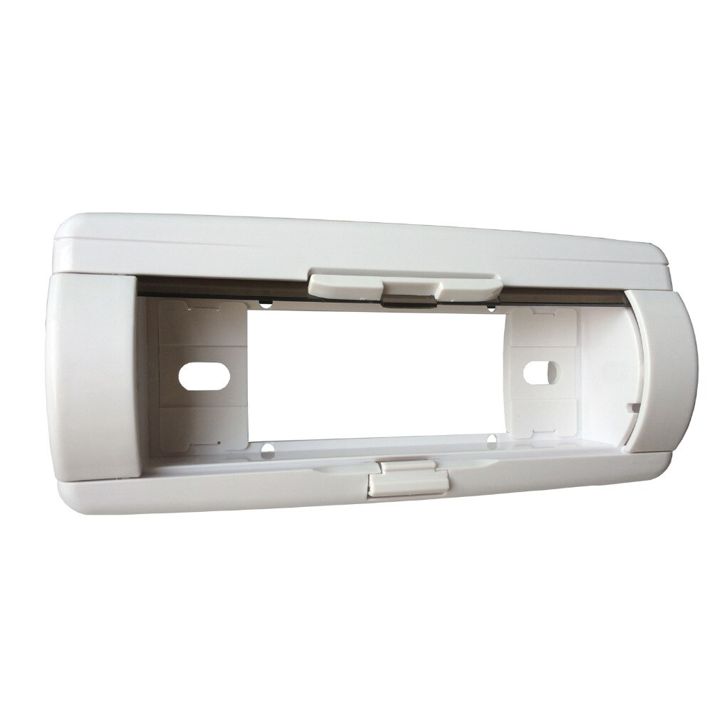 Kit de salpicadero de Radio para barco, cubierta de puerta automática, CD, impermeable, marco de Fascia de bolsillo, un Din, Aqua Marine