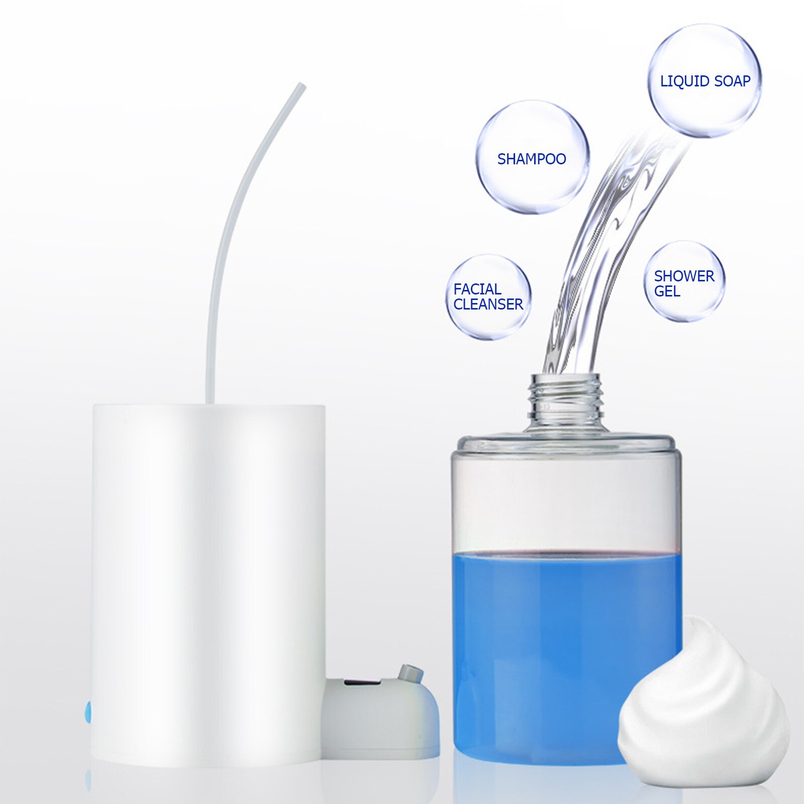 330ml Automatic Sensor Soap Dispenser Smart Children Antibacterial Hand Sanitizer Bottle for Kitchen Bathroom Supplies