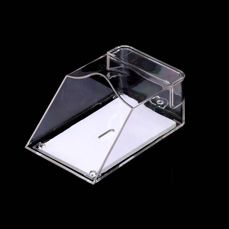 Couvercle étanche Transparent pour sonnette sans fil porte de maison carillon carillon étanche extérieur Patio meubles de jardin couvre