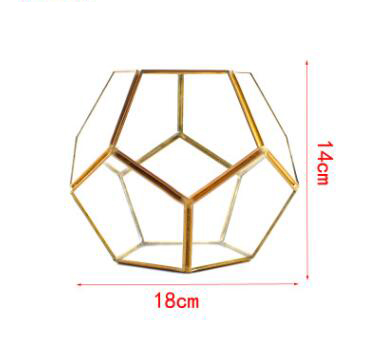 Verschiedene Unregelmäßige Geometrische Glas blume zimmer Sukkulenten Pflanzer Vase Terrarium Tabletop Topf DIY Heimat Sekretariat Hochzeit dekoration: 7