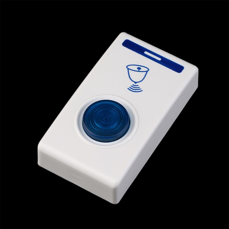 White LED Door Bell Wireless Doorbell Battery Powered 32 Tune Songs Remote Control Wireless Home Security Smart Doorbells