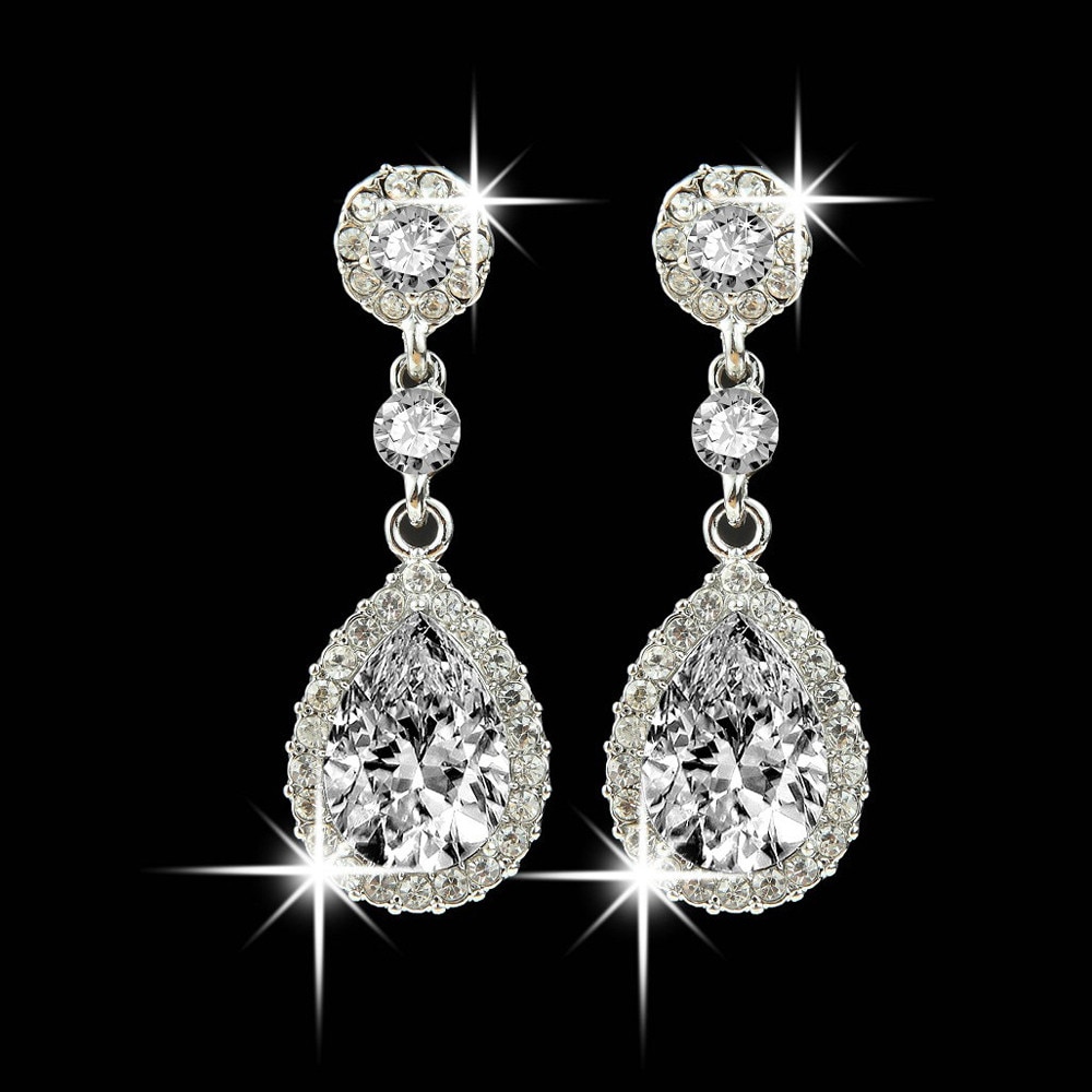 Wedding Jewelry Rhinestone Style Earrings For Women earrings round bohemian brincos Dangle