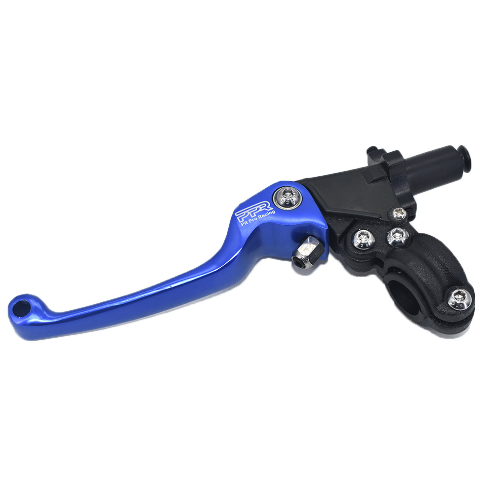 Palancas de freno de embrague para motocicleta Pit Pro Racing CNC F3 2nd, manillar Universal para motocross CR CRF YZF WRF KX KXF: Lavanda