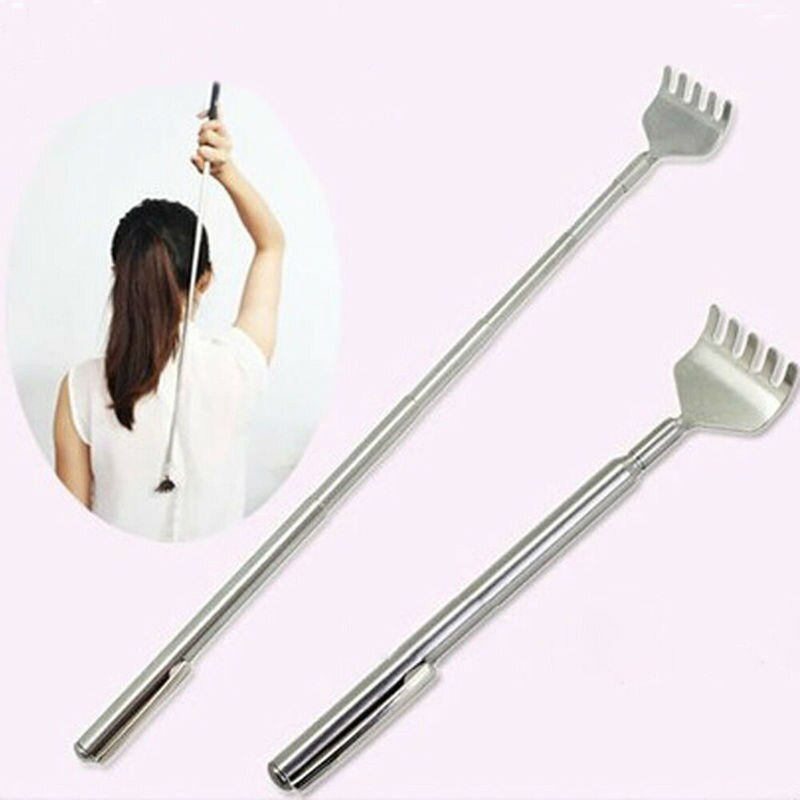 Stainless Steel Claw Back scraper Telescopic Retractable Back Scratcher Extendible Body Massage Hackle Itch Stick Health Care