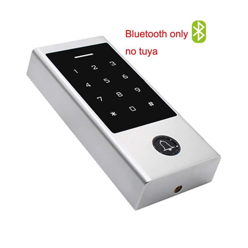 Bluetooth 125Khz RFID Access Controller Waterproof Smart Keypad Door Lock 100 User: device only