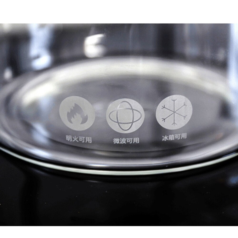 Heat Resistant Soup Pot Glass Cooking Pot Transparent Stew Pot Pan Instant Noodle Pot Noodles Bowls for Home Kitchen Restaurant