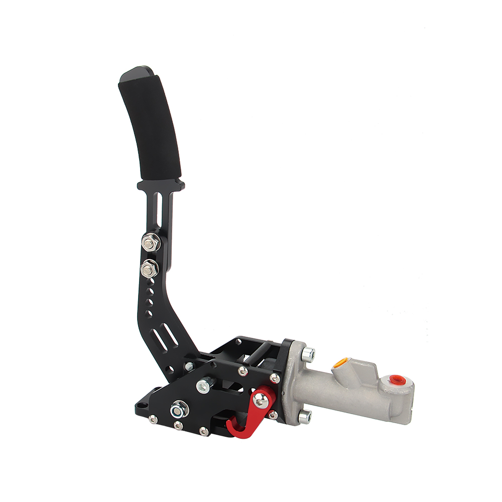Universal E-brake Drift Race Hand Brake Black Long Vertical Hydraulic Handbrake Hydro: black