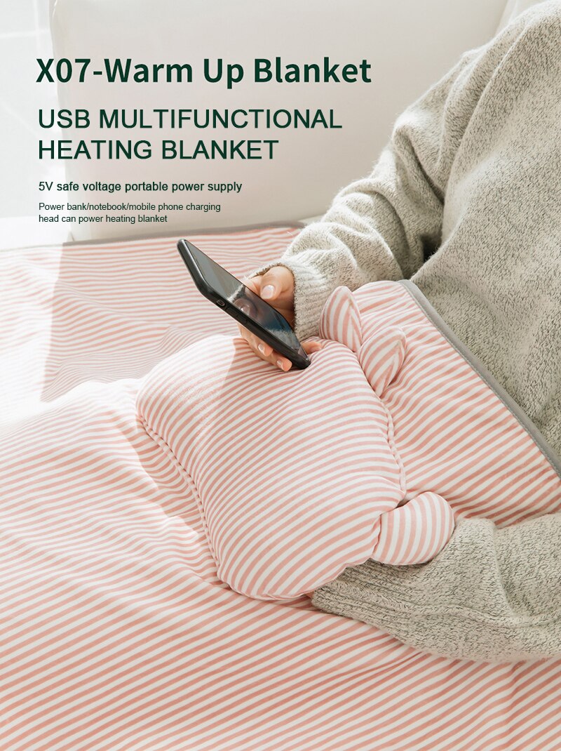 Usb Multifunctionele Elektrische Deken Waterdicht Verwarming Deken Constante Temperatuur Verwarming Verdikte Warming Producten