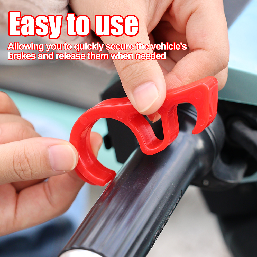 Moto fibbia universale gancio del freno parcheggio blocco di sicurezza pendenza della bicicletta blocco di parcheggio per sporco bicicletta moto scooter ATV