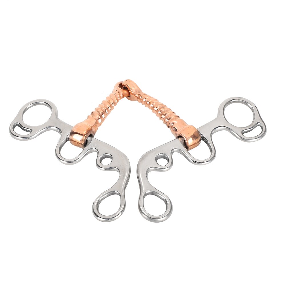 Stainless Steel Horse Snaffle Training Snaffle Bit Equestrian Equipment Supplies Horse Training Performance Etc