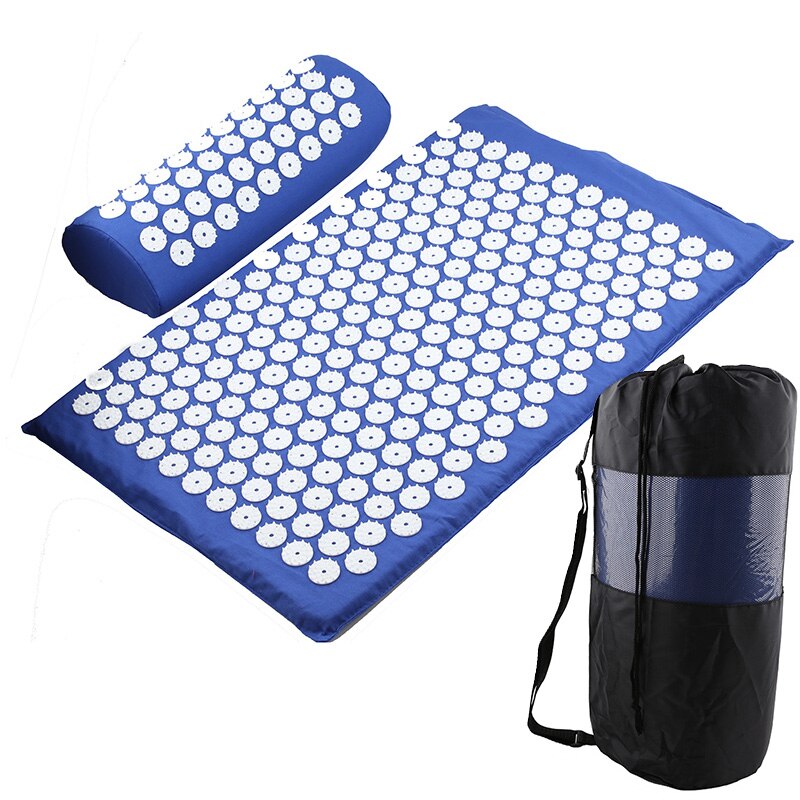 Massager Kussen Massage Mat Acupressuur Stress Terug Body Pijn Spike Mat Massage Yoga Mat