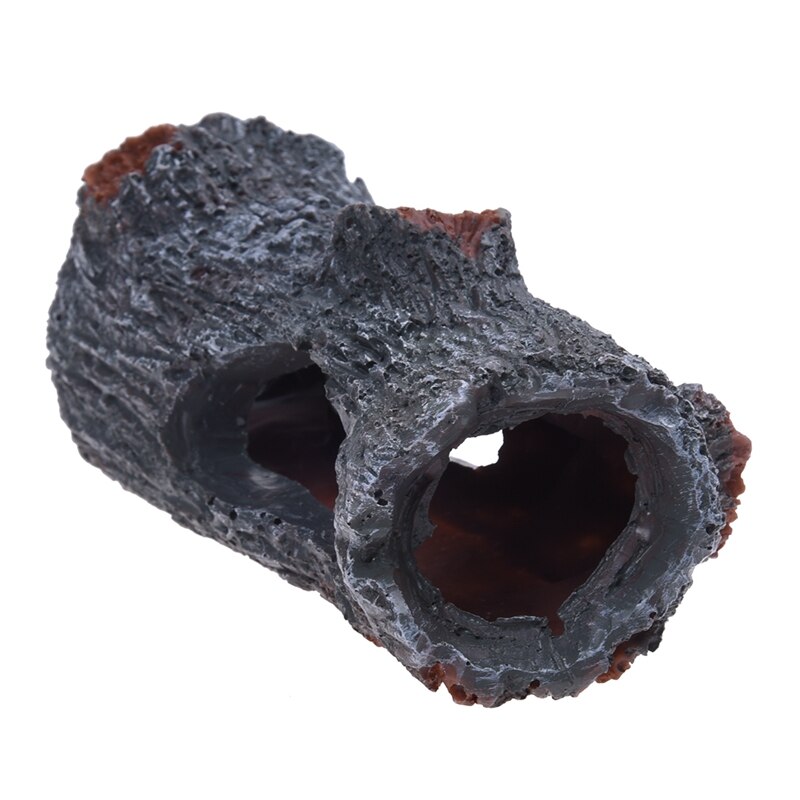 -Aquarium Decoration cave Artificial wood tree trunk root spawning ground Cave
