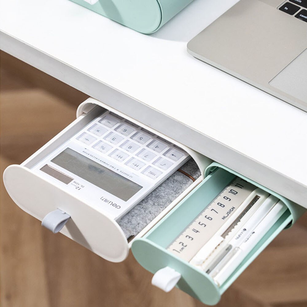 Organizer Voor Cosmetica Desk Organizer Keuken Lade Organizer Plakken Bureau Bodem Afwerking Box Desktop Opbergdoos