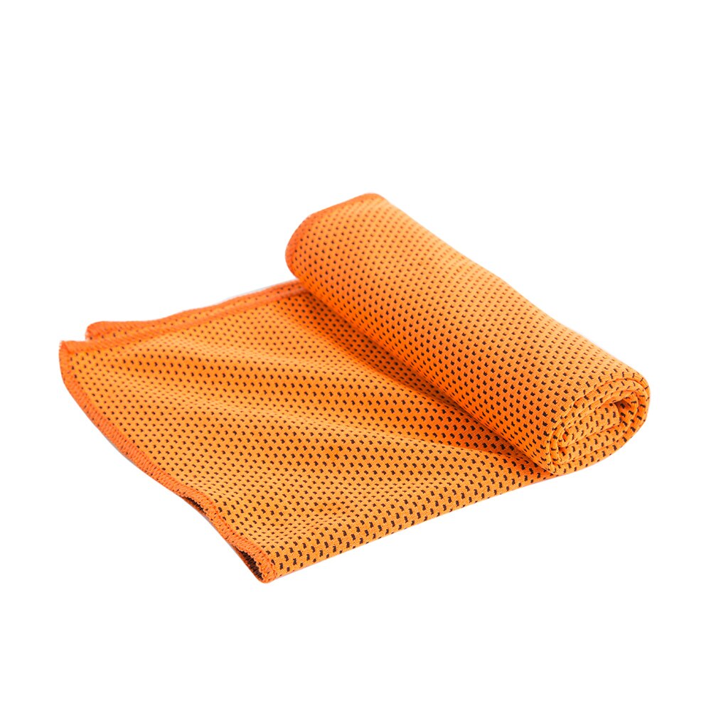 Portable Reusable Heat Relief Instant Cooling Cold Chill Sports Cozy Towel Running Biking Jogging Gym Grey Cozy Towel
