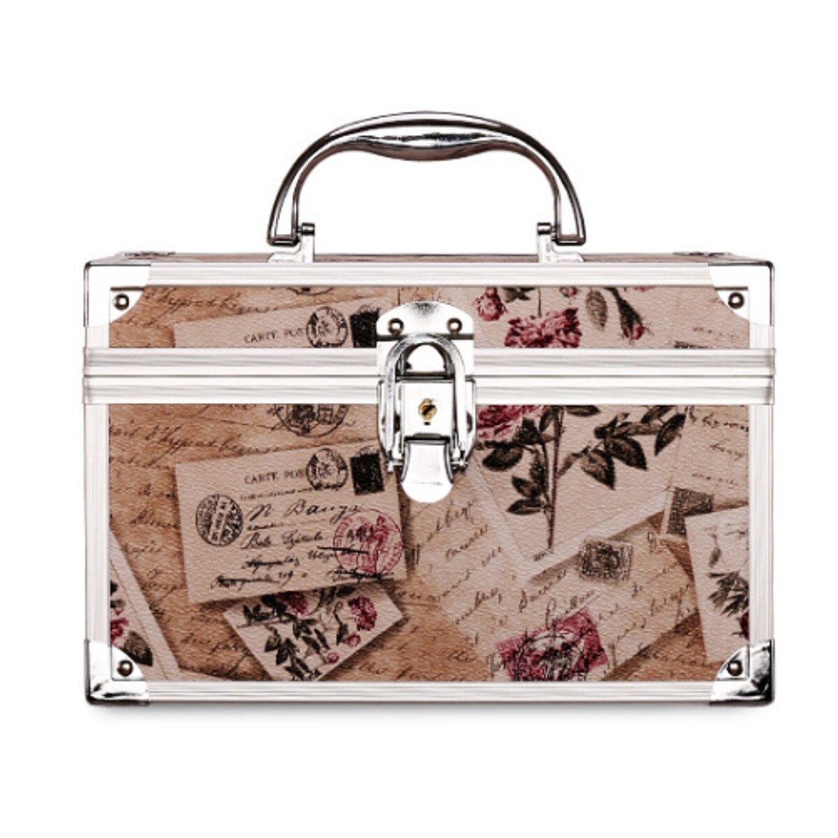 Portable Cosmetic Bag Suitcases For Cosmetics Large Capacity Women Travel Makeup Bags Box Manicure Cosmetology Case: Type 3