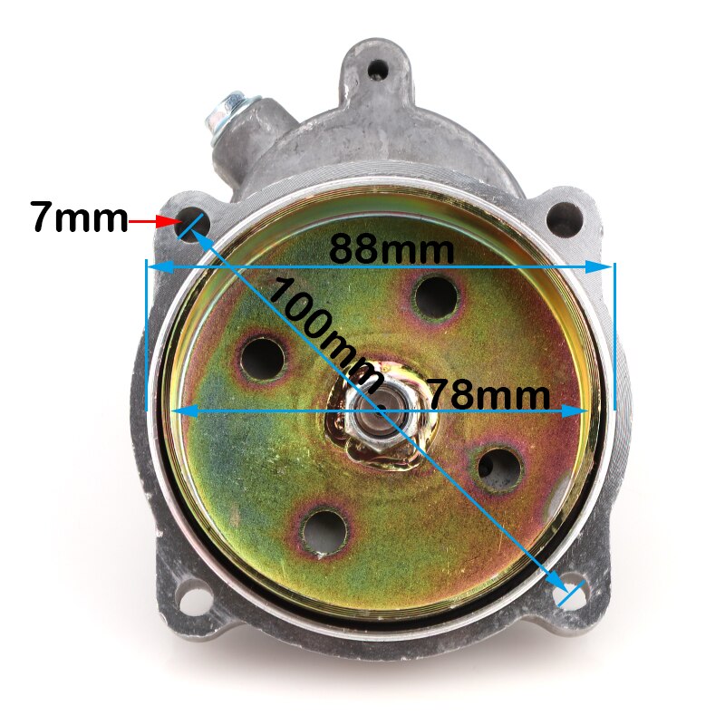 T8F Clutch Drum Gear Box with 11T 14T 17T 20T Sprocket for 33cc 43cc 49cc Rod II Go Kart Mini Moto Dirt Bike Scooter ATV buggy
