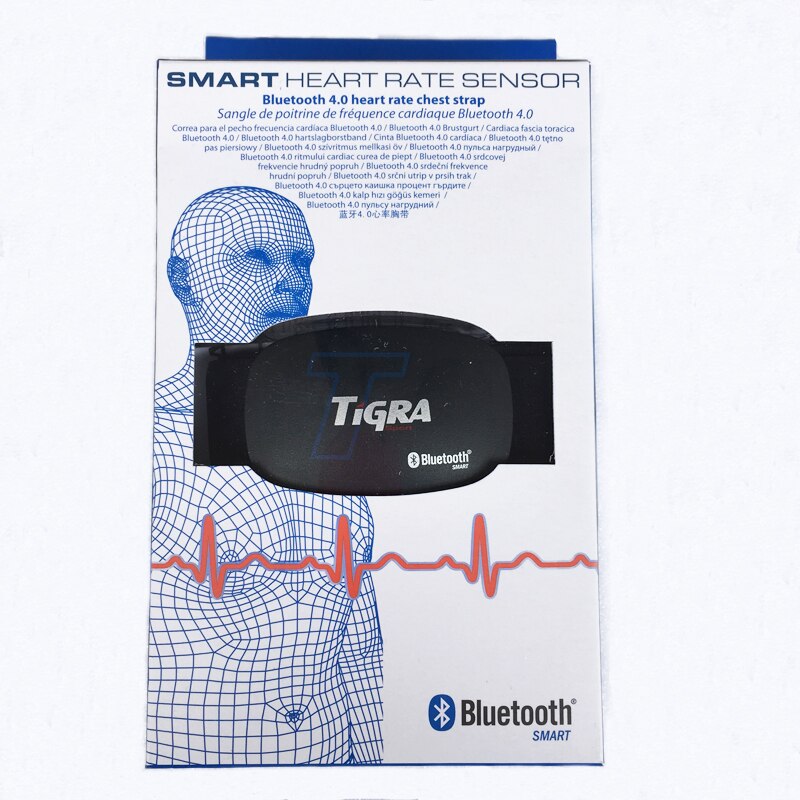 Original Tigra Smart Heart Rate Monitor Sport Bluetooth 4.0 Chest Strap Wireless Analysis Function Exercise Heart Rater Sensor